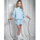 Ansandro Powder Blue Windbreaker