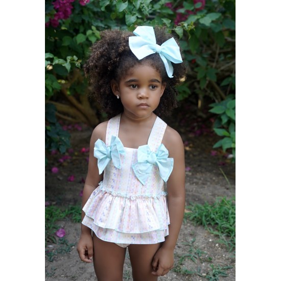 Babine multi colour pants set