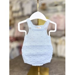 Babydif Boys Blue Knitted Romper 866220