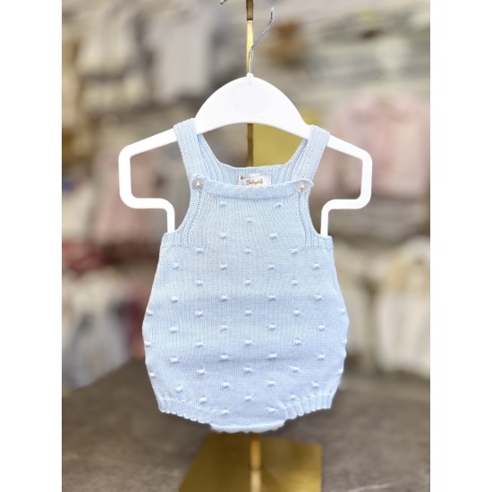 Babydif Boys Blue Knitted Romper 866220