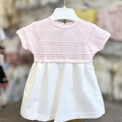 Babydif Girls Knit Combined Dress 866140