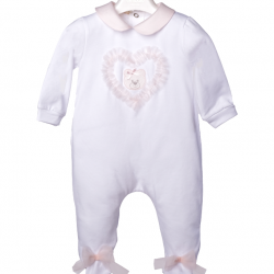 Bimbalo SS26 Luxury Girls Pink Babygrow 7974