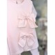 Bimbalò SS26 Girls Pink Leggings Set with bow  8084