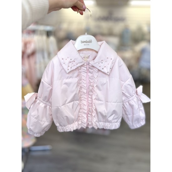 Bimbalò SS26 Girls PINK Jacket 8086
