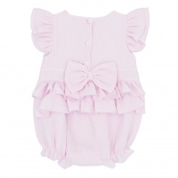 Blues Baby SS26 Girls Pink Frill Shortie BB3053