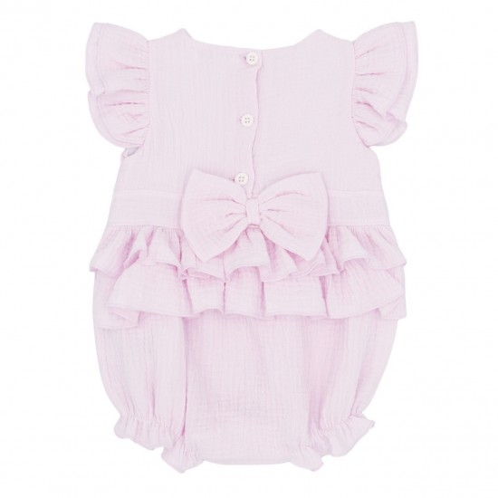 Blues Baby SS26 Girls Pink Frill Shortie BB3053 Blues Baby SS26 Girls Pink Frill Shortie BB3053