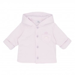 Blues Baby SS26 Girls Pink Hooded Jacket BB2296P Blues Baby SS26 Girls Pink Hooded Jacket BB2296P