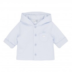 Blues Baby SS26 Boys Blue Hooded Jacket BB2296B Blues Baby SS26 Boys Blue Hooded Jacket BB2296B