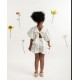 Caramelo Kids SS26 White Neutrals Frill Short Set 035334