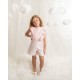 Caramelo Kids SS26 Pink Occasion Frill Top Short Set 0190182