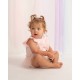 Caramelo Kids SS26 Pink Tulle Bow Romper 0357265 Caramelo Kids SS26 Pink Tulle Bow Romper 0357265