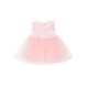 Caramelo Kids SS26 Pink Baby Bow Party Dress 0321262 Caramelo Kids SS26 Pink Baby Bow Party Dress 0321262