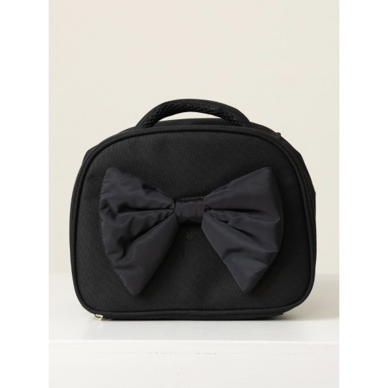 Caramelo Kids Black Lunch Box with Bow 299405