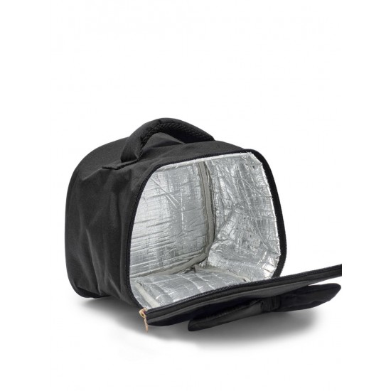 Caramelo Kids Black Lunch Box with Bow 299405