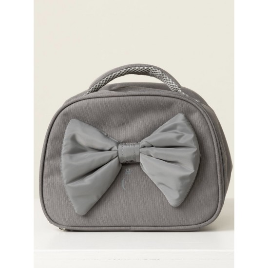 Caramelo Kids Grey Lunch Box with Bow 299405