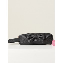 Caramelo Kids Black Glitter Pencil Case 299407