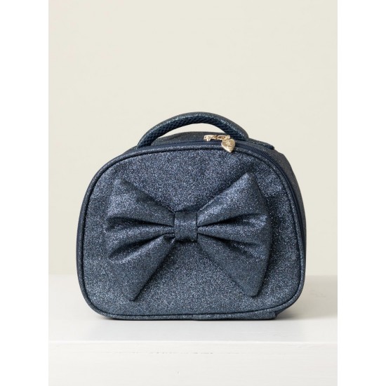 Caramelo Kids Navy Glitter Lunch Bag 299408