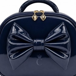 Caramelo Kids Navy Patent Lunch Box 299911
