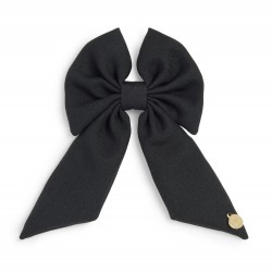 Caramelo Kids Girls Black School Hair Bow with Alligator clip 349793 Caramelo Kids Girls Black School Hair Bow with Alligator clip 349793
