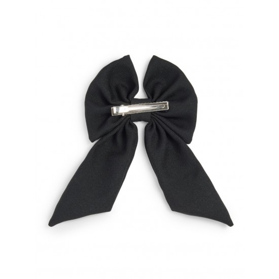 Caramelo Kids Girls Black School Hair Bow with Alligator clip 349793