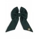 Caramelo Kids Girls Bottle Green School Hair Bow with Alligator clip 349793