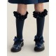 Caramelo Kids Navy Bow School Shoes 377101