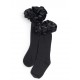 Caramelo Kids Girls Black Knee-high socks 044918 Caramelo Kids Girls Black Knee-high socks 044918
