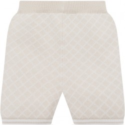 Emile et Rose SS26 Knitted beige bear Jumper & shorts 5399ST Emile et Rose SS26 Knitted beige bear Jumper & shorts 5399ST