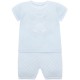 Emile et Rose SS26 Pale Blue Knitted bear Top & shorts set 5399 Emile et Rose SS26 Pale Blue Knitted bear Top & shorts set 5399