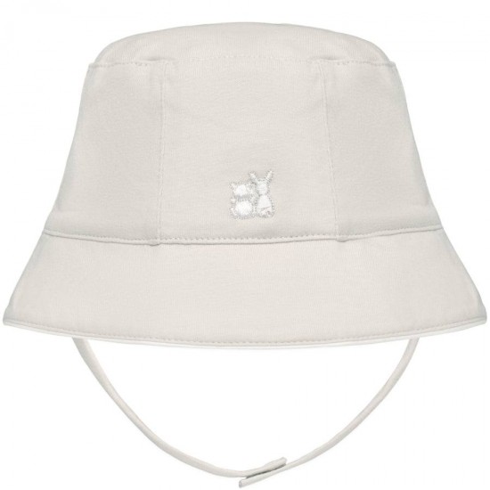 emile et rose ss26 boys beige sunhat with white piping 4787st emile et rose ss26 boys beige sunhat with white piping 4787st