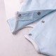 Emile et Rose SS26 Pale Blue 2Pc interlock All in One Romper 2643PB