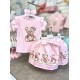 Gio Bambini SS26 Girls Pink skirt set Teddy Bear YG-33-1 Gio Bambini SS26 Girls Pink skirt set Teddy Bear YG-33-1