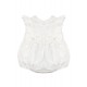 Jamiks Nubbi Girls Ivory Romper with Bows JLI025