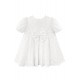 Jamiks Hervia Ivory Dress with Bow JLI036 Jamiks Hervia Ivory Dress with Bow JLI036