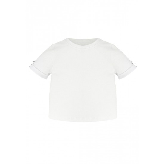 Jamiks Flumi Top and Dungaree set - Beige and  blue Check JLI021