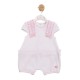 Mintini SS26 Girls Pink Romper MB7168