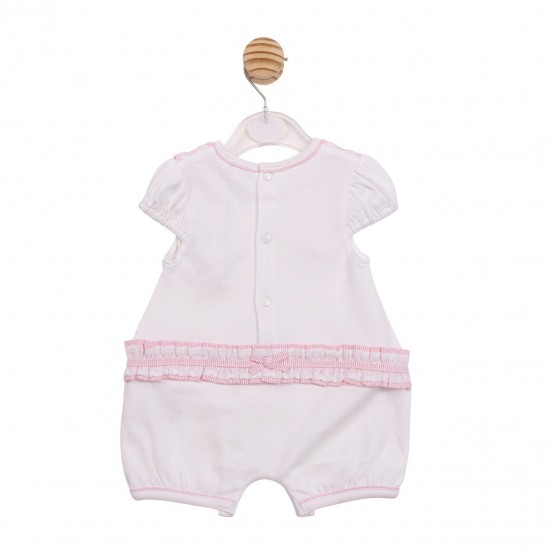 Mintini SS26 Girls Pink Romper MB7168