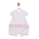 Mintini SS26 Girls Pink Romper MB7168