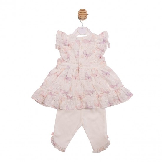 Mintini  SS26 White Dress and Leggings MB7226