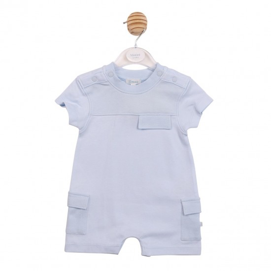 Mintini SS26 Blue Romper MB6954