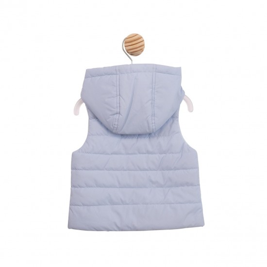 Mintini SS26 Boys Blue Gilet MB6853 Mintini SS26 Boys Blue Gilet MB6853