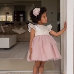 Miranda SS26 Girls  Woven Dress 39-0224-V