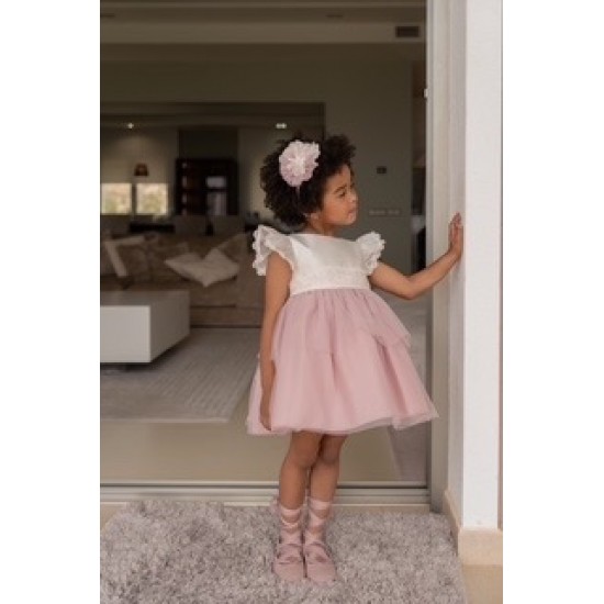 Miranda SS26 Girls  Woven Dress 39-0224-V