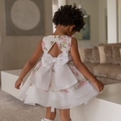 Miranda SS26 Girls Floral dress 39-0229-V