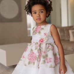 Miranda SS26 Girls Floral dress 39-0229-V