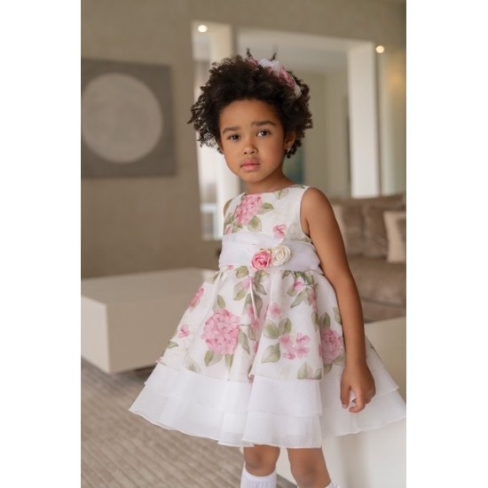 Miranda SS26 Girls Floral dress 39-0229-V