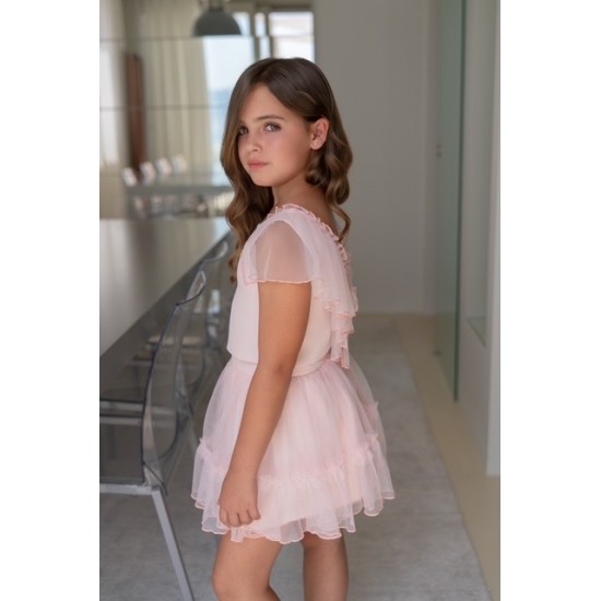 Miranda SS26 Girls Top and Skirt Set 39-0324 Miranda SS26 Girls Top and Skirt Set 39-0324