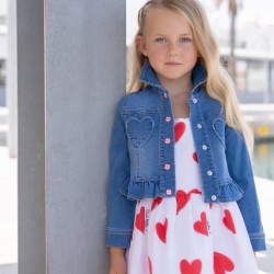 White/Red Miranda summer dress
