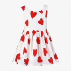 White/Red Miranda summer dress