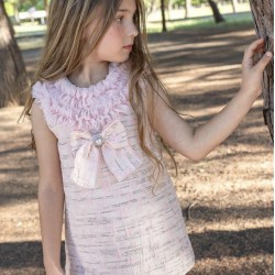 Naxos SS26 Girls Pink Dress 7737
